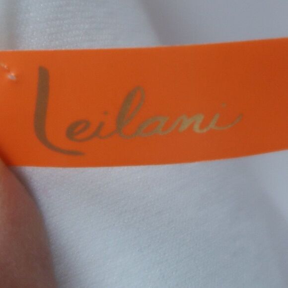 LEILANI PINK FLORAL PADDED HALTER BIKINI SWIM TOP SIZE XL - Picture 2 of 8